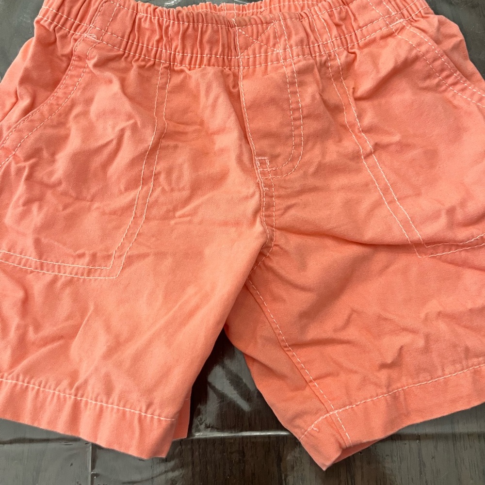 Carter's Kids Casual Shorts - Coral